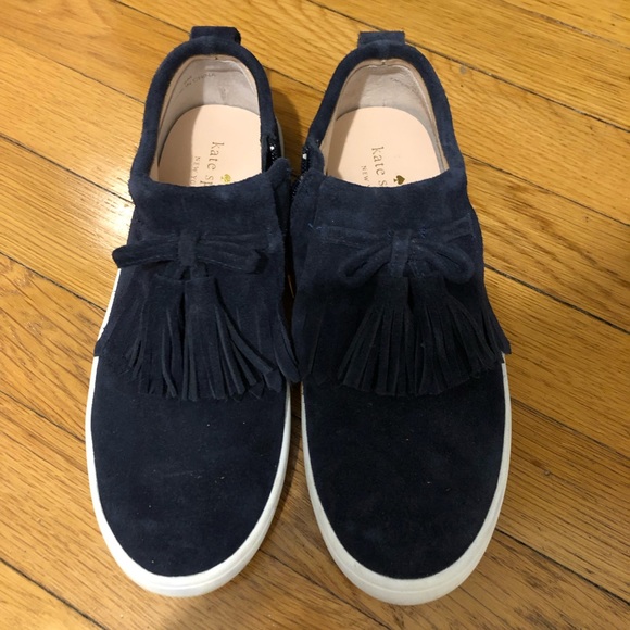 kate spade lenna tassel sneaker